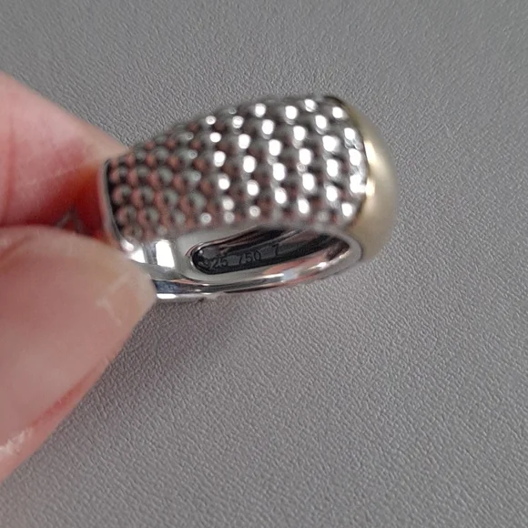 NWT Lagos High Bar Smooth Plate ring - Picture 9 of 16